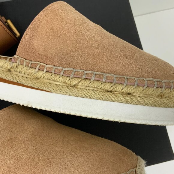 See By Chloe Tan Glyn Espadrilles Sandals Size 8 - Picture 14 of 16
